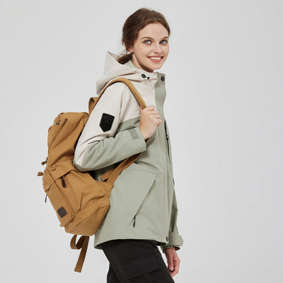 Abrigo Desmontable Impermeable Otoño-Invierno Unisex con Forro Adhesivo - Image 3
