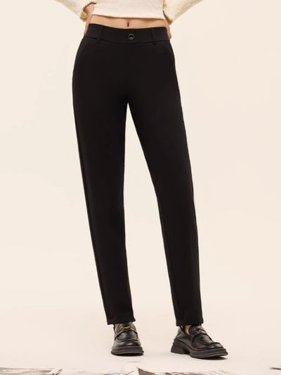 Pantalones Pitillo Denim Térmico Forrado - Estilo Urbano Cálido - Image 5