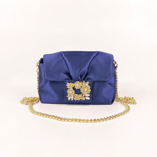 Bolso Bandolera Retro Arrugado con Cadena - Image 24