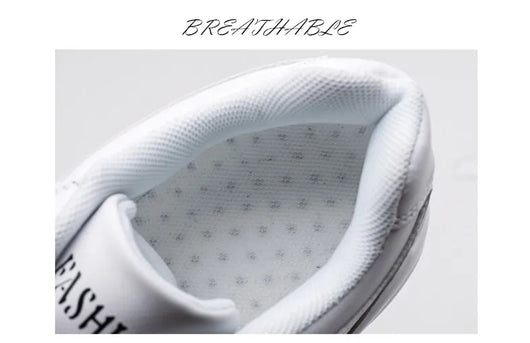 Zapatillas Deportivas para Mujer de Cuero con Suela Gruesa y Transpirabilidad - Image 14