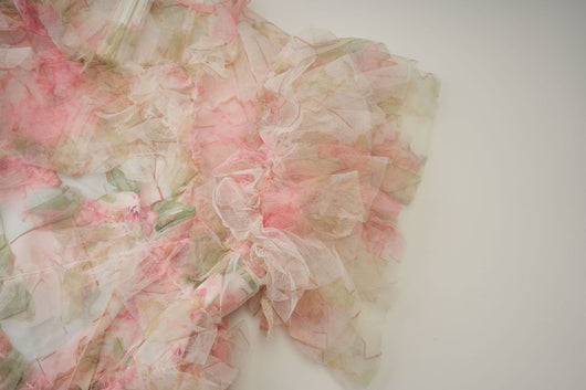Vestido Elegante sin Mangas con Cuello Tortuga y Falda Tableada Bordada - Image 40