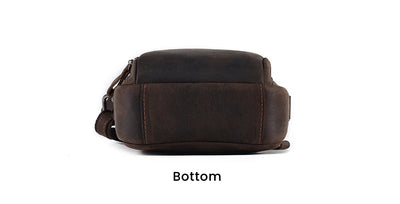 Bolsa Mensajero de Cuero Vintage para Hombre - Image 16