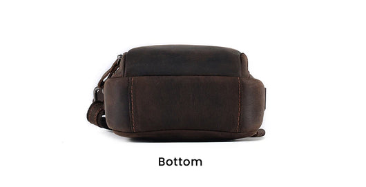 Bolsa Mensajero de Cuero Vintage para Hombre - Image 16