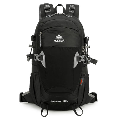 Mochila de Senderismo AZELA Gris - Mochila Multifuncional para Camping y Aventuras - Image 6