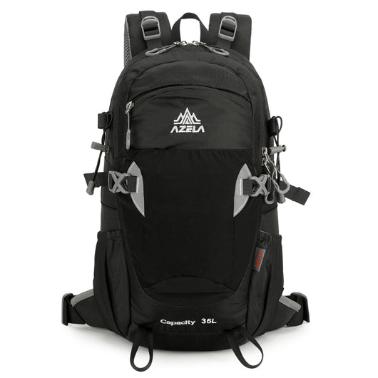 Mochila de Senderismo AZELA Gris - Mochila Multifuncional para Camping y Aventuras - Image 6