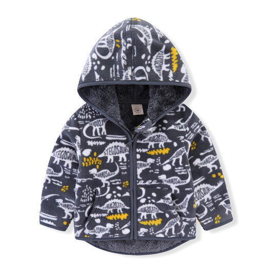 Chamarra Polar Gruesa para Niños y Niñas - Perfecta para Primavera y Otoño - Image 42