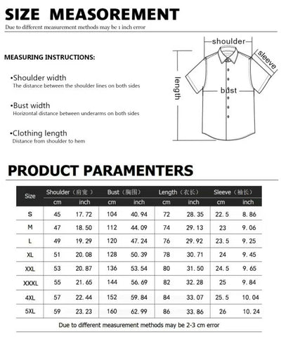 Camisa Casual de Vacaciones Estilo Europeo Americano para Hombre - Image 13