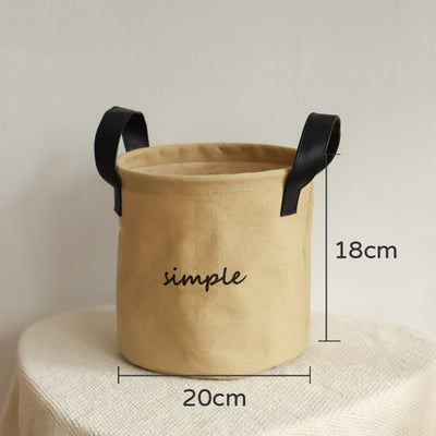 Canasta Plegable de Algodón y Lino para Ropa Sucia - Image 13