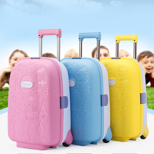 Maleta Infantil Adorable de 16 Pulgadas con Diseño de Dibujos Animados