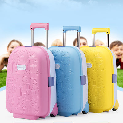 Maleta Infantil Adorable de 16 Pulgadas con Diseño de Dibujos Animados