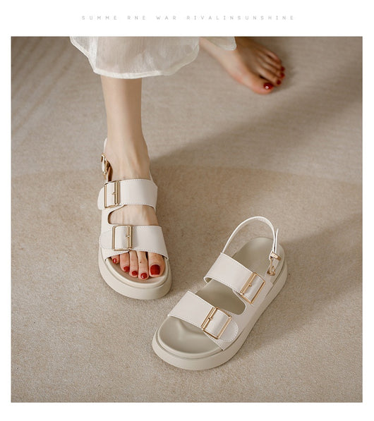 Sandalias Plataforma Versátiles para Verano - Comodidad y Estilo - Image 27