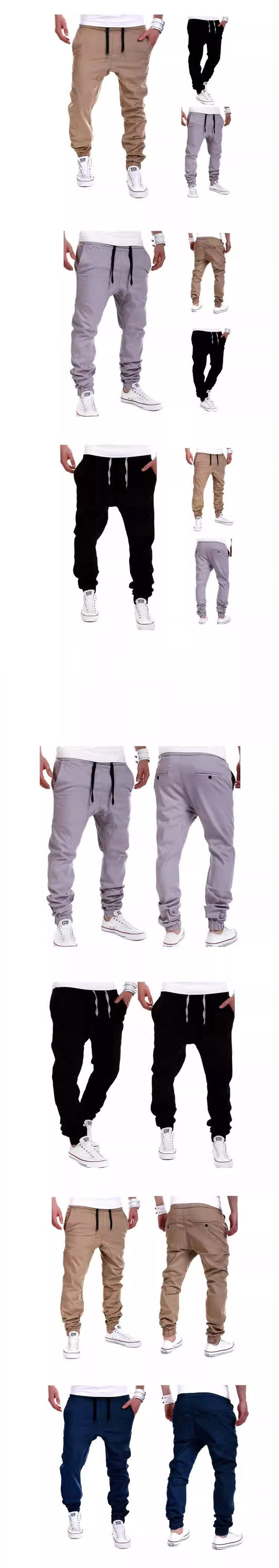 Pantalones Deportivos Elásticos para Hombre Estilo Europeo y Americano - Image 9