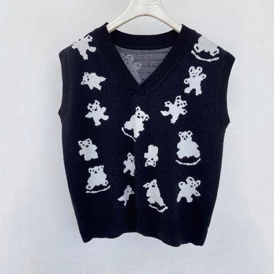 Cardigan Holgado Estilo Universitario para Mujer - Image 62