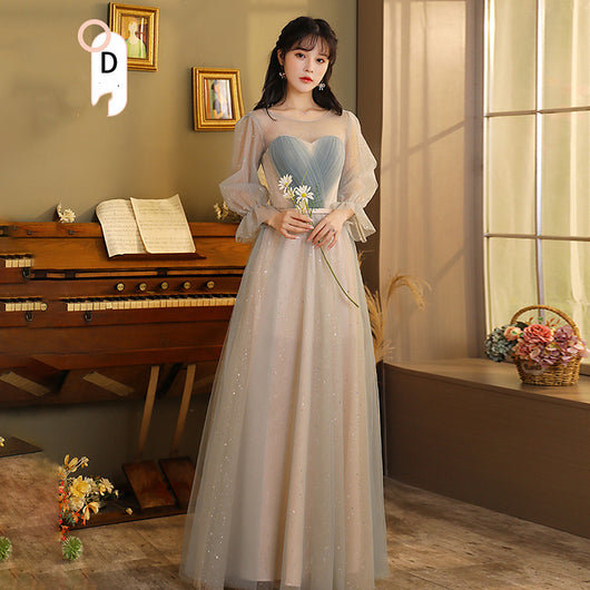 Vestido Largo Elegante para Damas de Honor - Conjunto de Hermanas y Amigas - Image 14