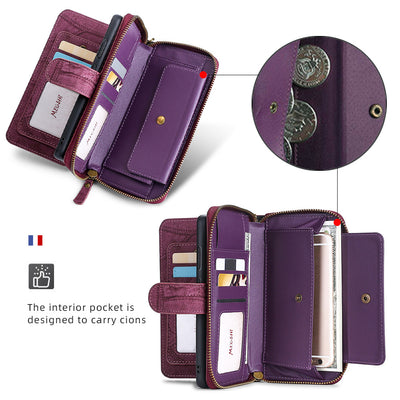 Funda de Cuero para Teléfono con Compartimentos para Tarjetas - Image 12