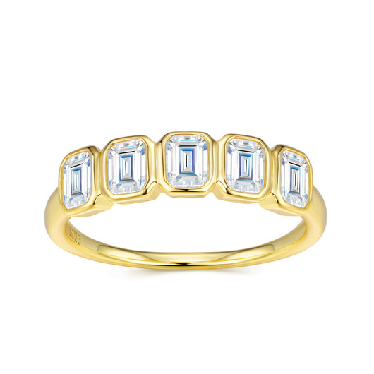 Anillo de Plata Esterlina Luxury Fashion Resistente al Color - Image 9