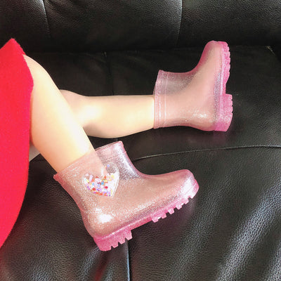 Botas Cortas Princess de Gelatina Baja para Bebé - Image 5