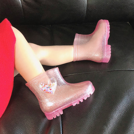 Botas Cortas Princess de Gelatina Baja para Bebé - Image 5