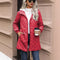 Abrigo Acolchado con Capucha para Mujer - Fleece Cálido