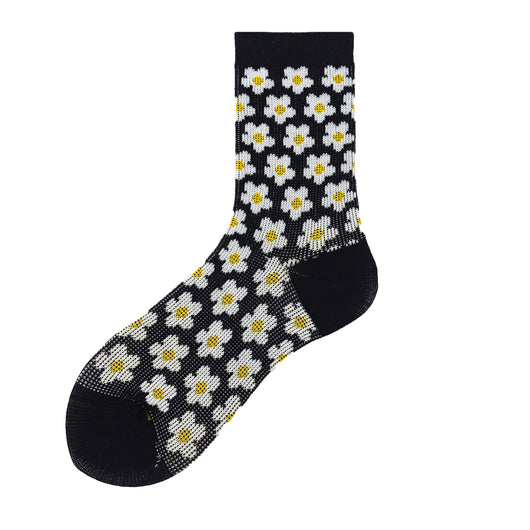 Calcetines Floral Doble Aguja Estilo Hyuna - Image 7