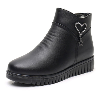 Zapatos Cálidos de Algodón Antideslizantes para Adultos Mayores - Image 14