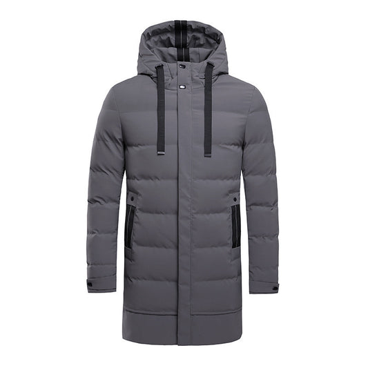 Chamarra de Invierno para Hombre Acolchada con Capucha