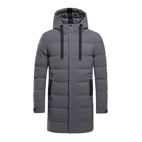 Chamarra de Invierno para Hombre Acolchada con Capucha