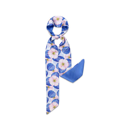 Pañuelo de Seda Delgado para Mujer - Bufanda Decorativa Transpirable - Image 22