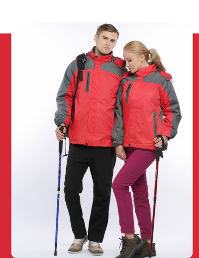 Chaqueta Impermeable Cortaviento Unisex para Aventuras al Aire Libre - Image 21