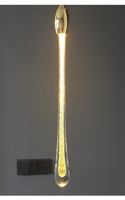 Lámpara Colgante Gota de Cristal para Dormitorio y Restaurante - Image 10