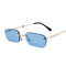 Gafas Cuadradas sin Marco Estilo Hong Kong para Hombre