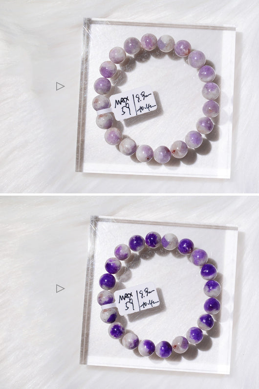 Pulsera de Sodalita Natural que Cambia a Púrpura con la Luz Solar - Image 18