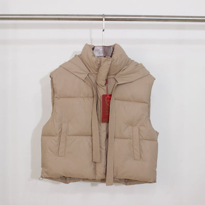 Chaleco Deportivo Mujer con Capucha y Cinta Decorativa - Image 12