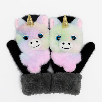 Guantes Térmicos Infantiles de Felpa con Diseños de Animales - Image 15