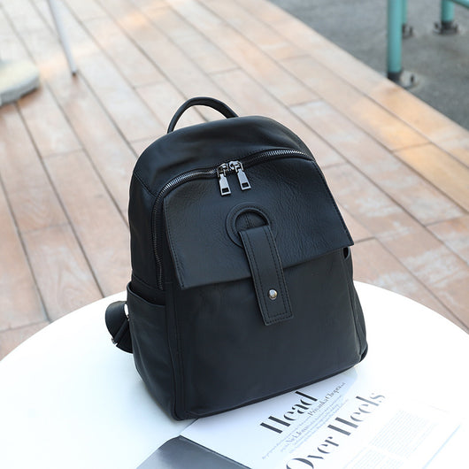 Mochila Bolso de Cuero Genuino para Mujer - Gran Capacidad y Estilo - Image 11