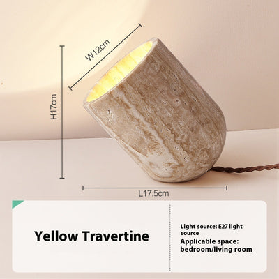 Lámpara de Mesa Decorativa Estilo Crema para Sala y Dormitorio - Image 5