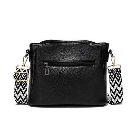 Bolsa de Hombro Retro Estilo Bucket Multicompartimientos Casual - Image 24
