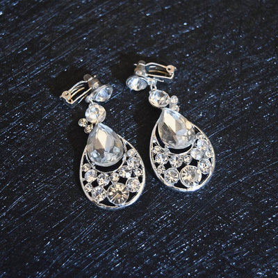 Set de Accesorios Nupciales: Corona, Collar y Aretes para Novia - Image 4