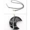 Cross-Border New Handmade Necklace Jewelry Moon Natural Crystal Stone Tree Of Life Jewelry Pendant Necklace Accessories Negro Onyx