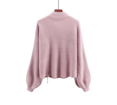 Suéter Suelto Roto Asimétrico para Mujer - Diseño Minimalista - Image 10