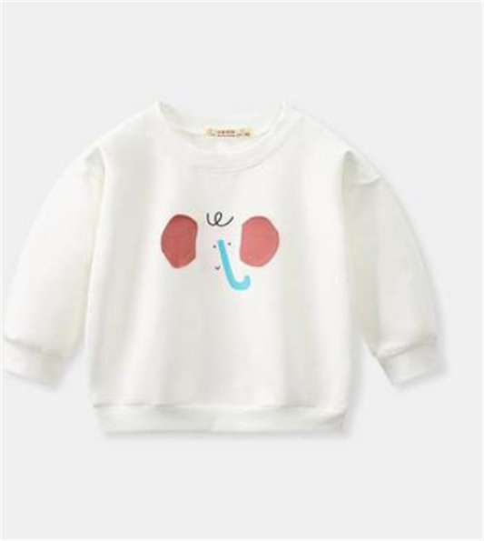 Suéter de Algodón Infantil con Colores Vibrantes para Primavera y Otoño - Image 2