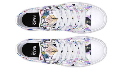 Tenis de Lona Estampado para Parejas - Diseño Moderno Bajo - Image 9
