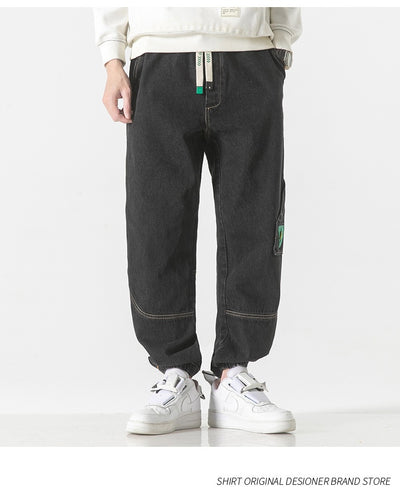 Pantalones Hombre Corte Relajado Ajuste Cónico - Image 11