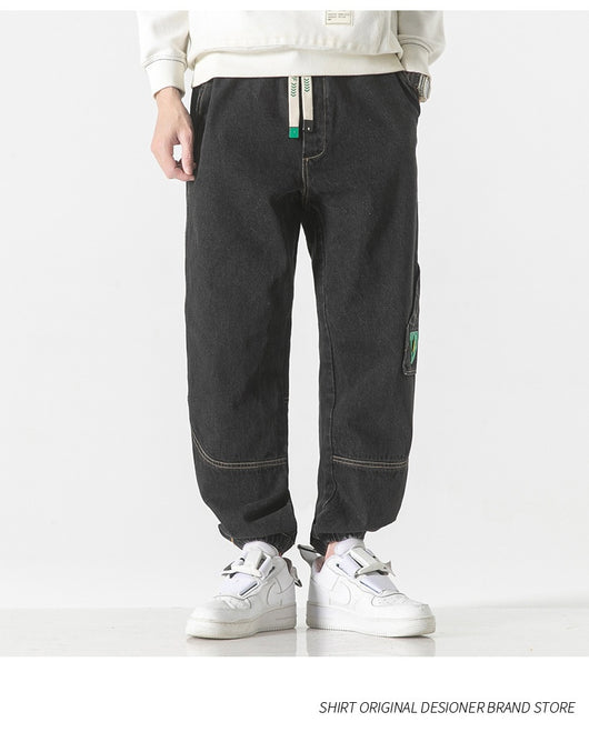 Pantalones Hombre Corte Relajado Ajuste Cónico - Image 11