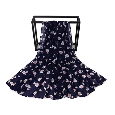 Pañuelo Estampado Chifón Malayo Indonesio para Mujer - Image 49