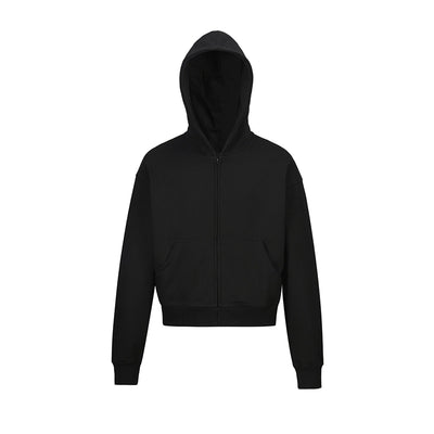 Sudadera Corta Básica Unisex de Color Sólido - Image 11