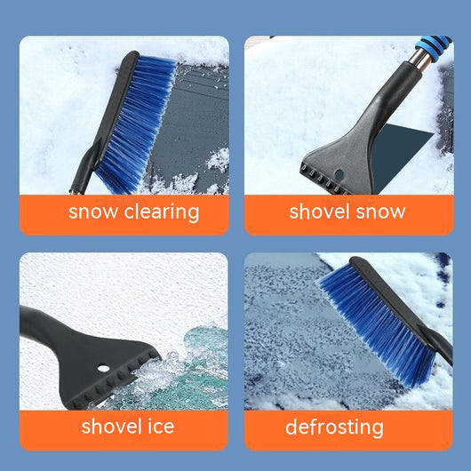 Raspador de Hielo y Nieve para Auto con Mango Largo - Multifunción sin Dañar la Pintura - Image 4