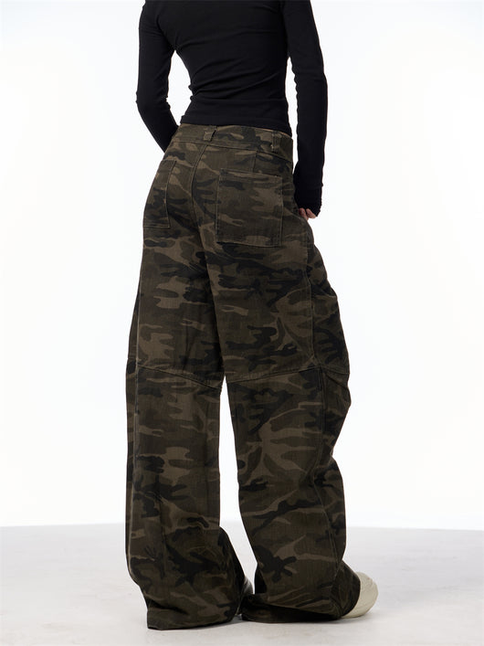 Pantalones Vaqueros Camuflaje Cintura Alta para Mujer - Comodidad y Estilo - Image 24