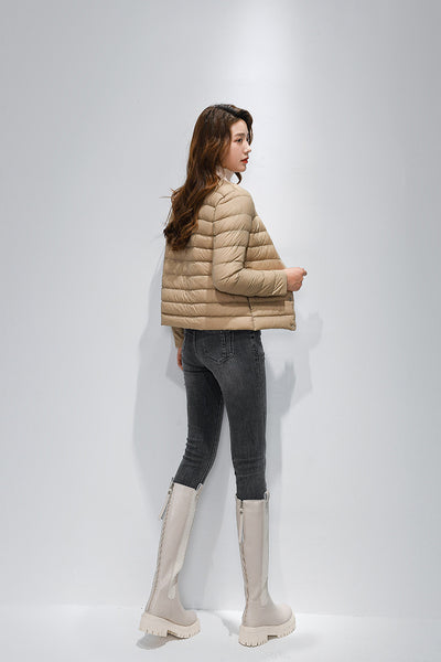 Chaqueta Térmica Ligera Cuello Redondo para Mujer - Image 42