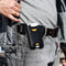 Bolsa Cinturón para Celular de Cuero Crazy Horse - Resistente para Actividades Outdoor